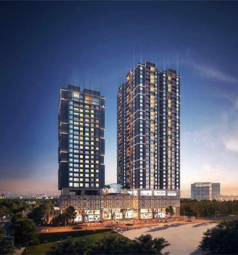 Sky Park Residence ấn tượng và độc đáo với lối kiến trúc sáng tạo